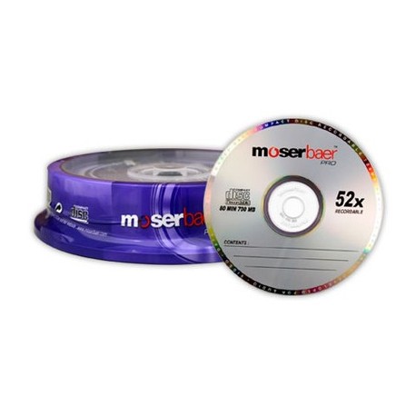 MoserBaer mb Pro CDD (Pack of 10)
